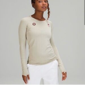 Lululemon Swiftly Tech long sleeve Olympic Canada Top